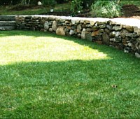 Retaining Wall Install, Lexington, MA